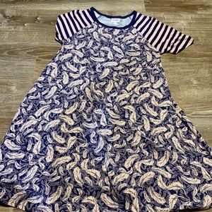 Lularoe Feather Dress Women’s Small